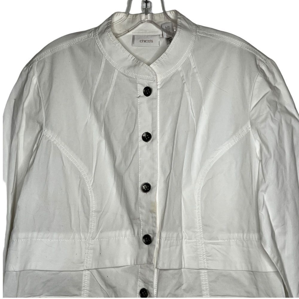 Chico's White Jacket‎ - Picture 3 of 6